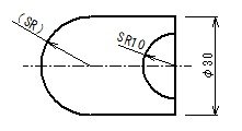 球の半径の表し方